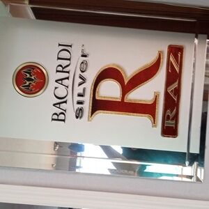 Bacardi- Raz Bar mirror